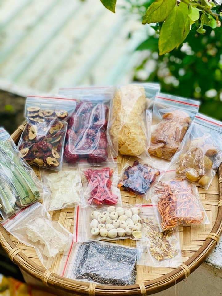 Chè dưỡng nhan tuyết yến 14 vị