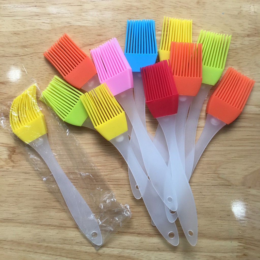 Chổi phết dầu silicon cán rời