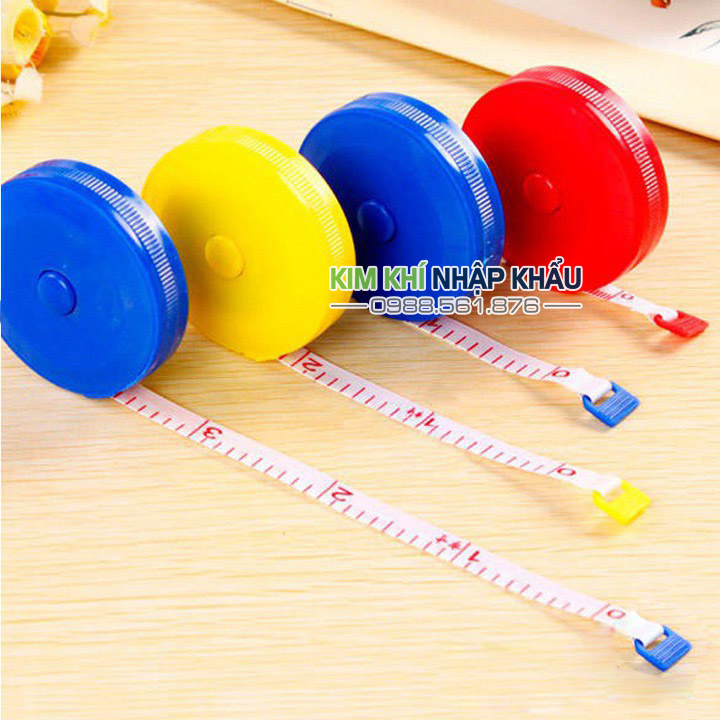 Thước dây rút mini cao cấp nhỏ gọn 1,5m – D90