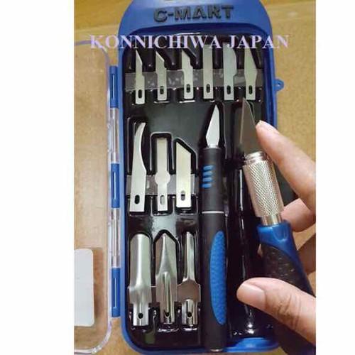 Bộ dao chiết ghép cây 14 lưỡi C Mart