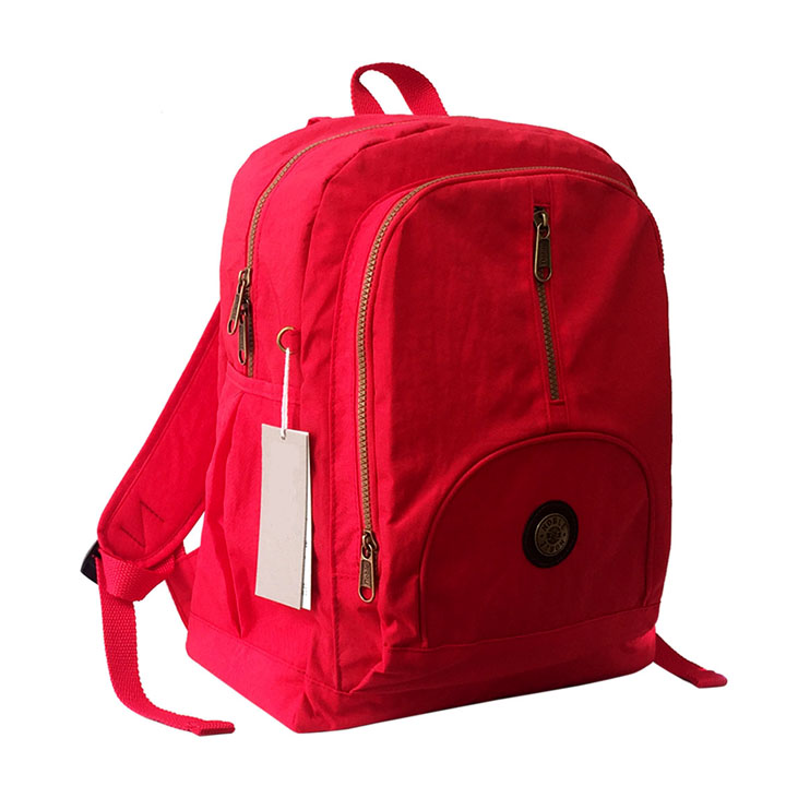 Balo laptop thời trang kipling dây kéo giữa vnxk