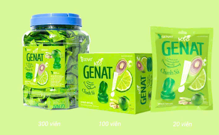 Kẹo genat - genat - tinh hoa thiên nhiên