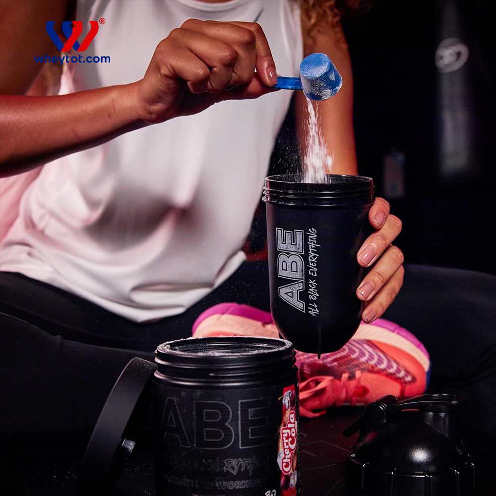 Applied Nutrition Bình Lắc ABE Black Everything ( phiên bản không có bóng lắc kim loại)