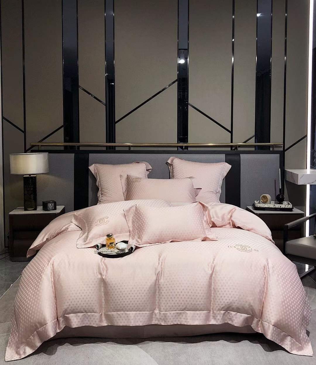 (💥SALE CỰC RẺ 3tr6->1780k) Set 4 Món Chăn Ga Gối Lụa Tencel 80s Dệt Vân Chìm Sang Trọng Nhập Khẩu Nguyên Bộ