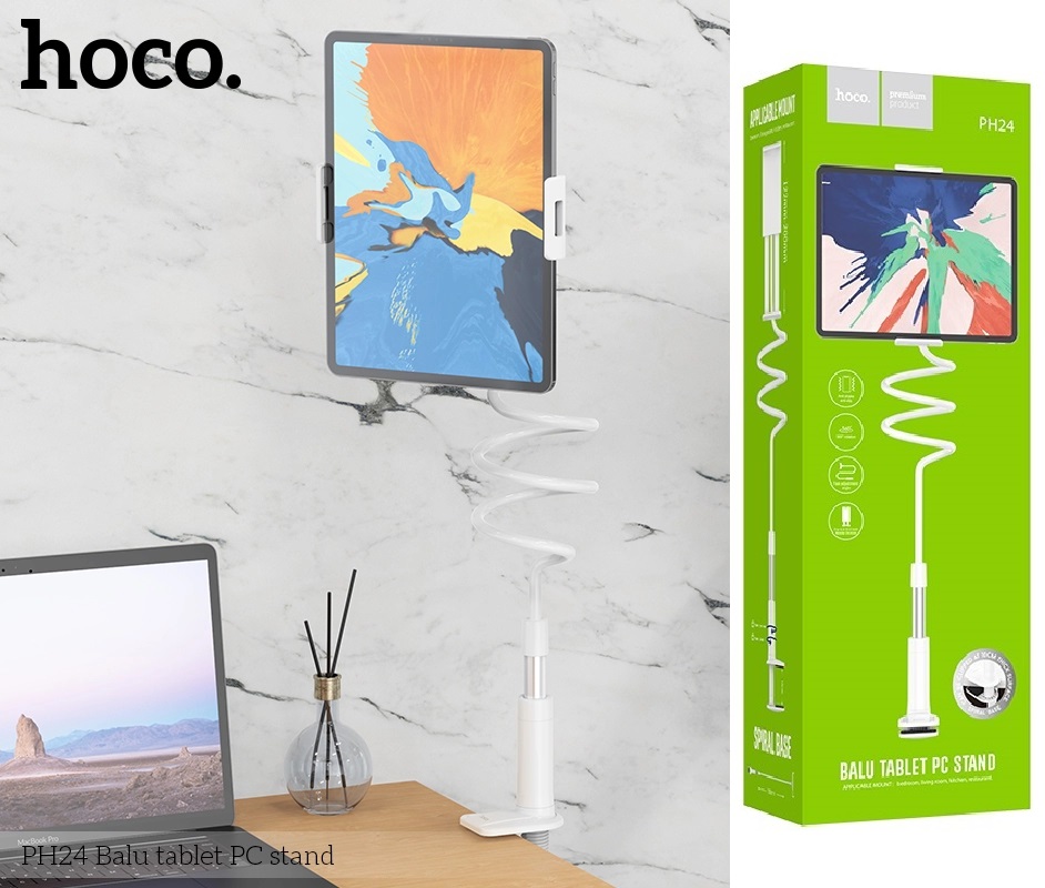 Kẹp ipad/ điện thoại/ tablet hoco. ph24 balu
