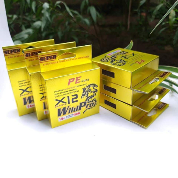 dù pe lure x12 wild pro 150m