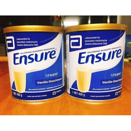 Sữa bột Ensure Đức vị vani 400g