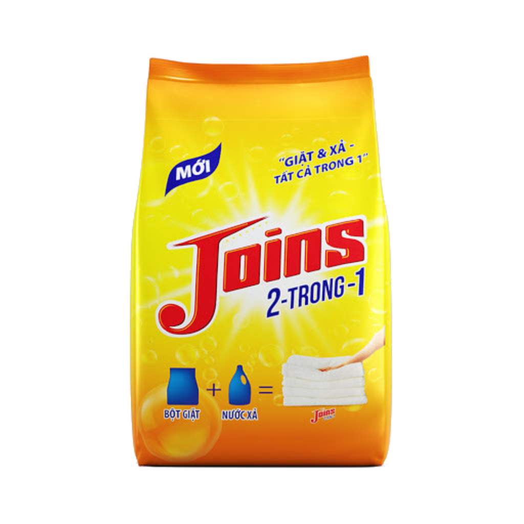 Bột Giặt & Xả 2 Trong 1 Joins 800g