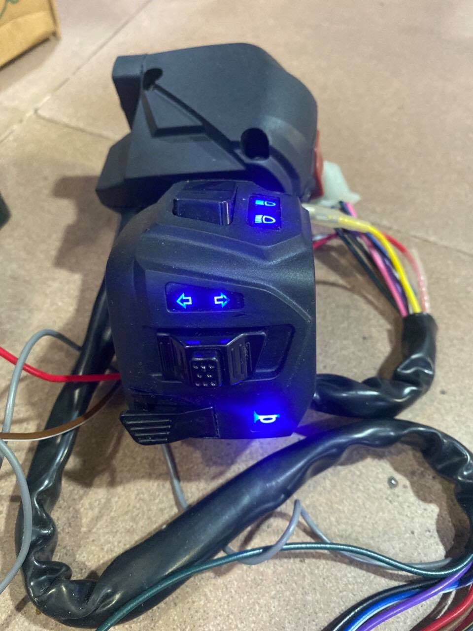 Cùm công tắc đèn cho ex150 2 bên 2019 ( mọi xe )