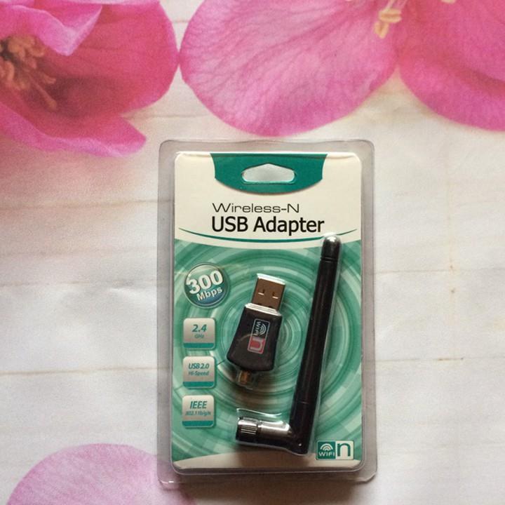USB thu wifi tốc độ 300Mbp chipset RTL8192