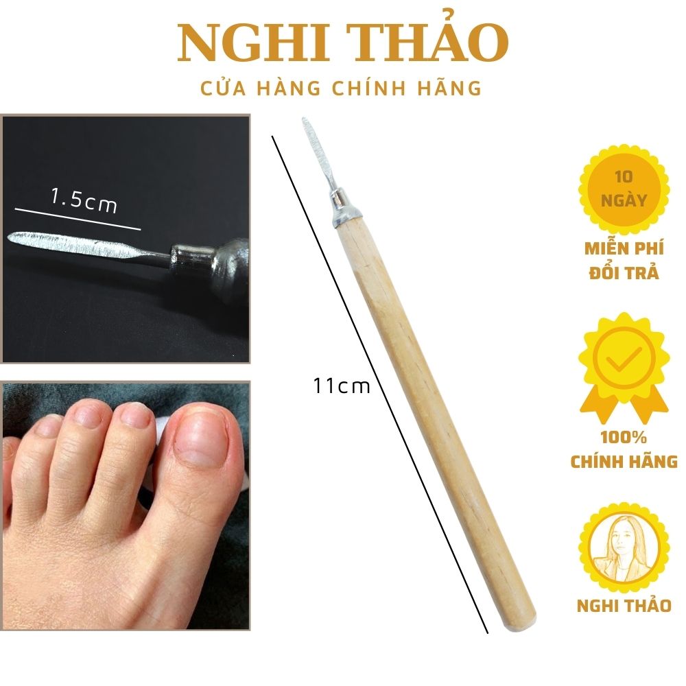 Cây lấy khóe móng chân cán gỗ