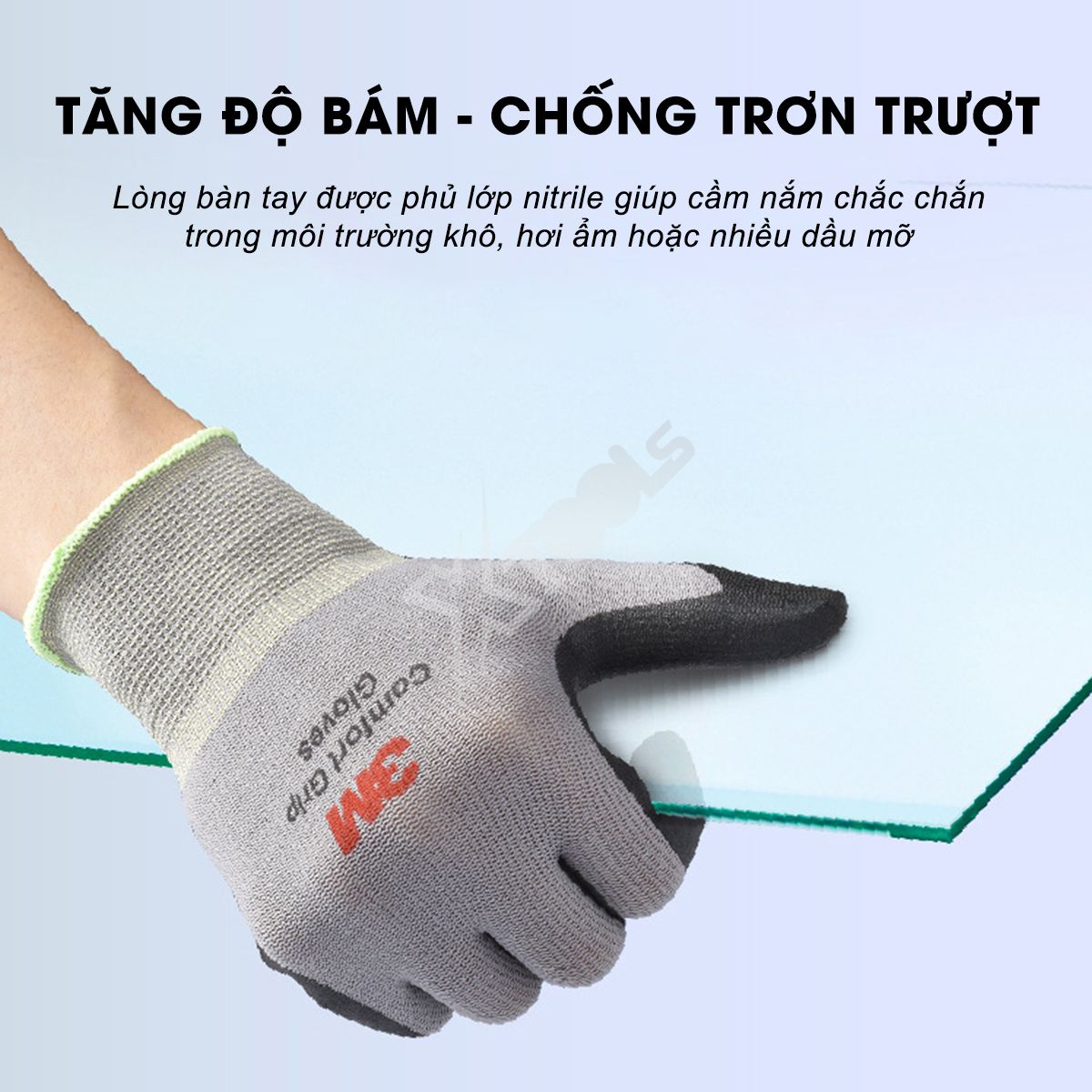 Găng tay đa dụng 3M-Mỹ Găng tay bảo hộ đa năng làm vườn, khuân vác, sữa chữa, lái xe, bảo trì, thi công - Chính hãng