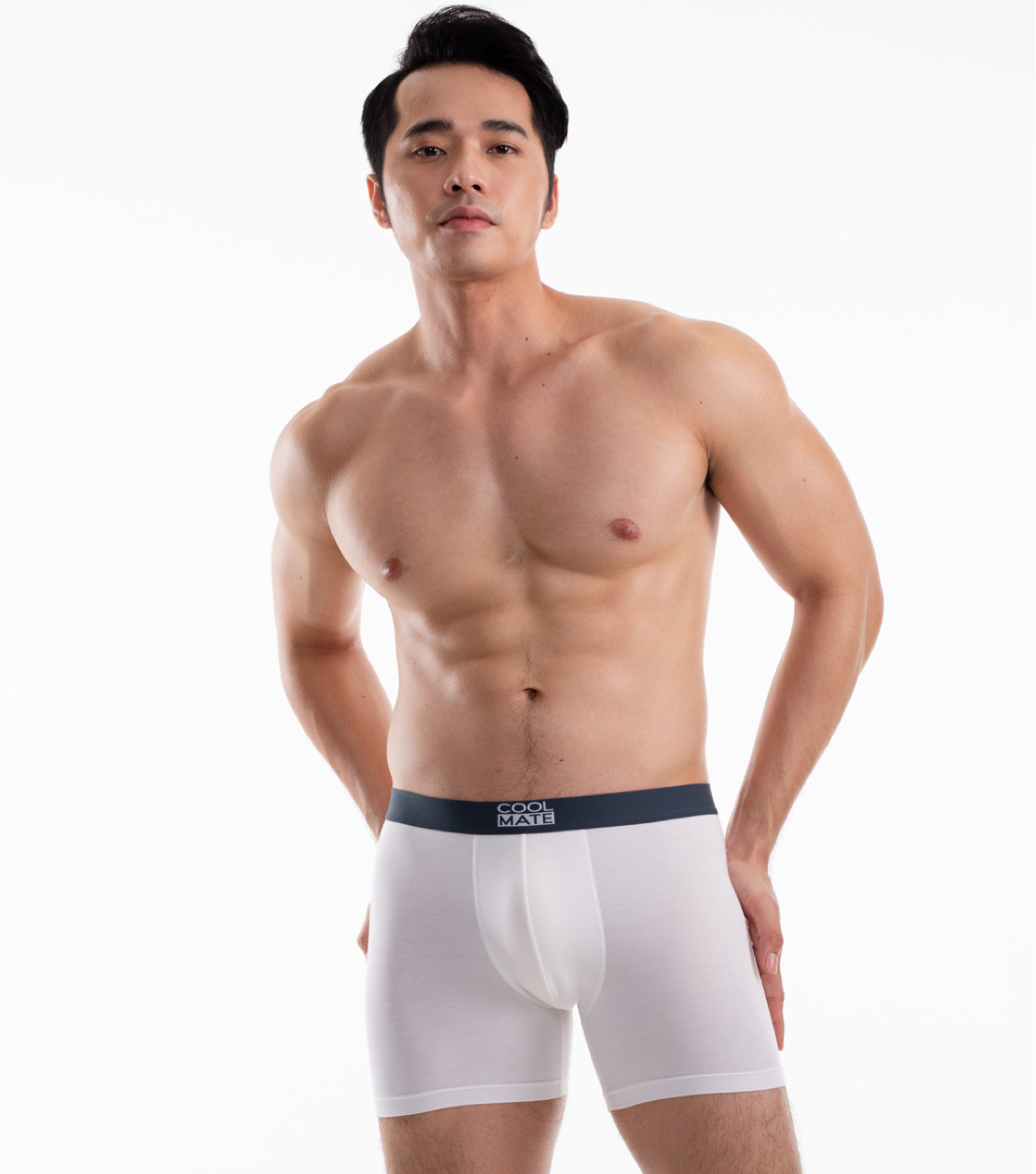 [MUA 3 GIẢM 12%]COOLMATE - Quần lót nam dáng Brief Boxer Bamboo kháng khuẩn