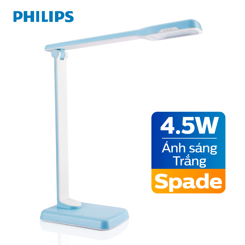 Đèn bàn Philips LED SPADE 71662 4.5W (Xanh Dương)