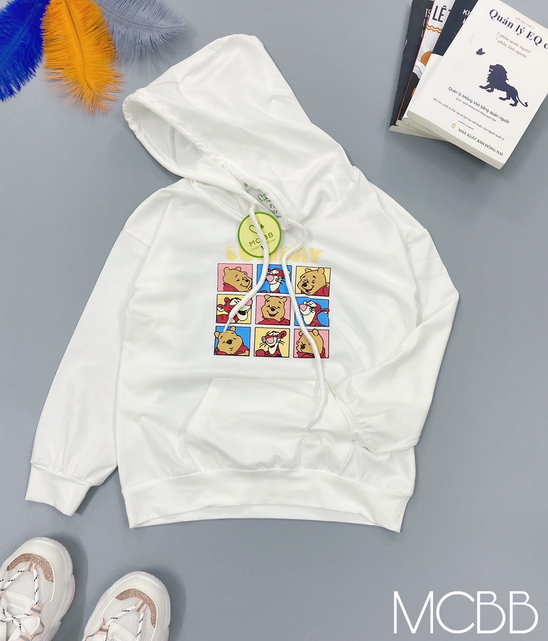 Mcbb 7-23 kg 100% cotton áo hoodie bé gái áo hoodie bé trai áo thun dày tay bé gái áo thun dài tay bé trai áo có nón bé gái áo có nón bé trai áo khoác bé gái áo khoác bé trai áo tay dài cho bé gái áo tay dài bé trai áo có mũ bé gái áo gió bé gái áo choàng
