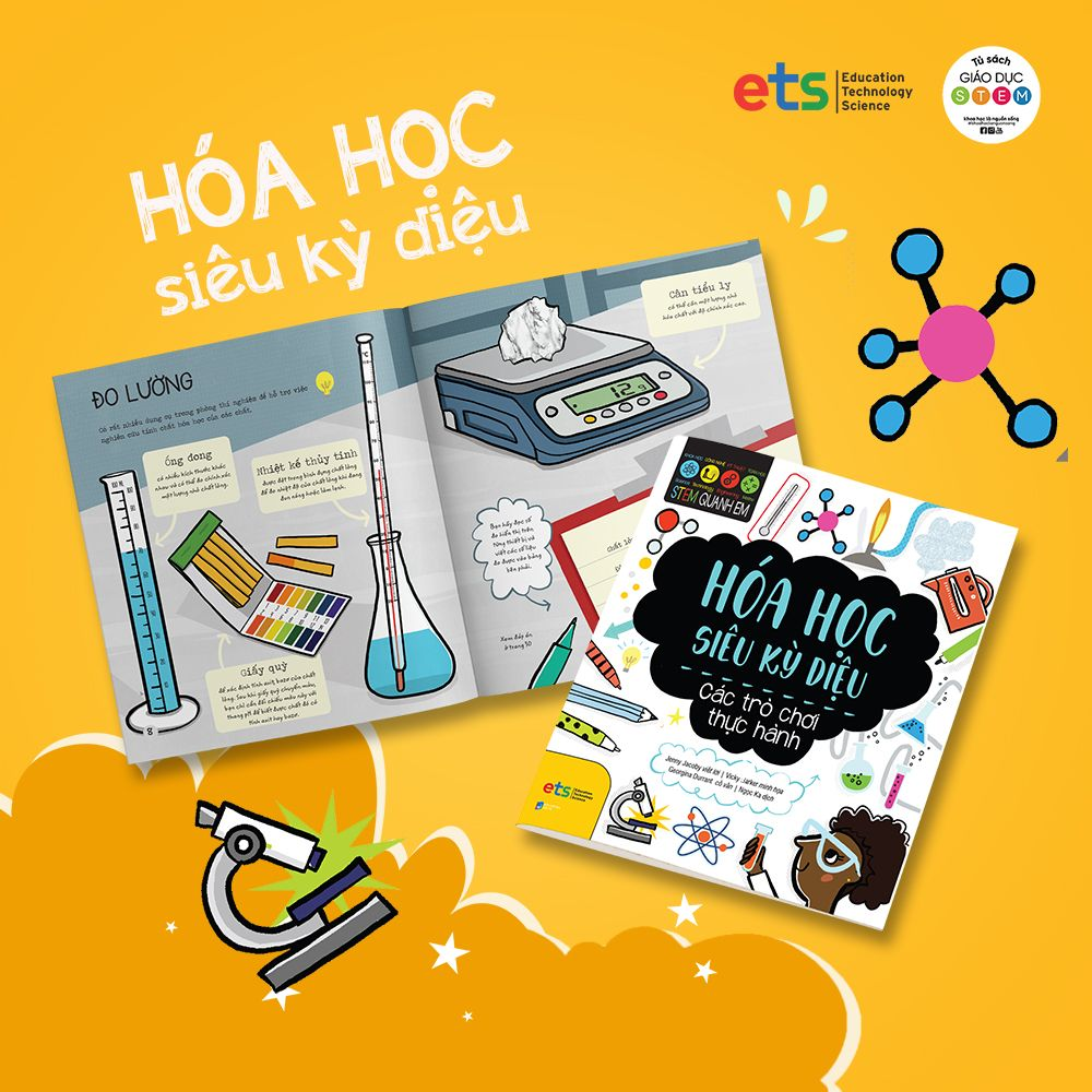 Sách - Stem Quanh Em - Hóa Học Siêu Kỳ Diệu 59K