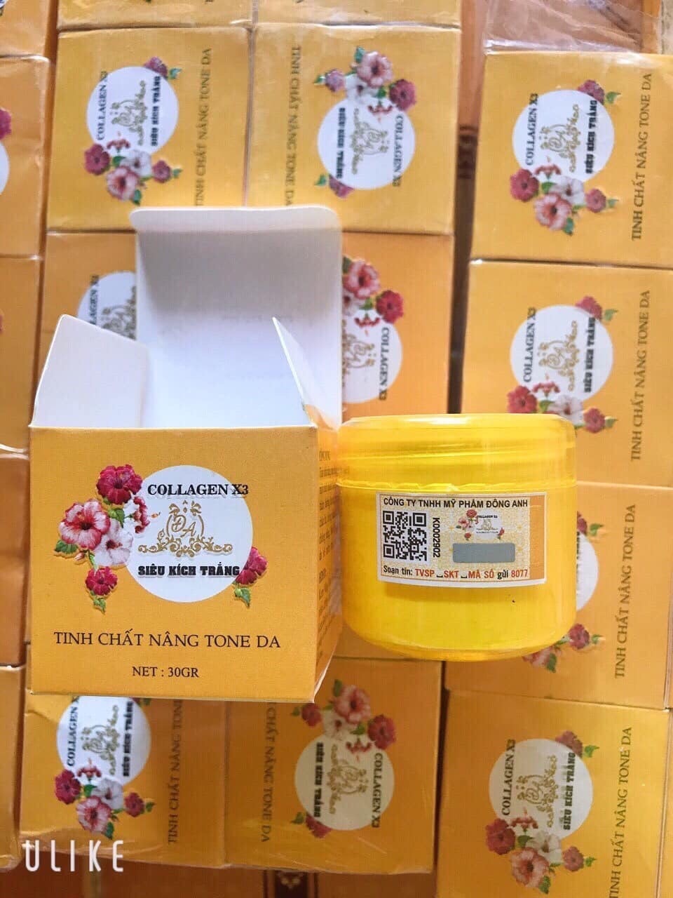 KEM KÍCH TRẮNG COLLAGEN X3