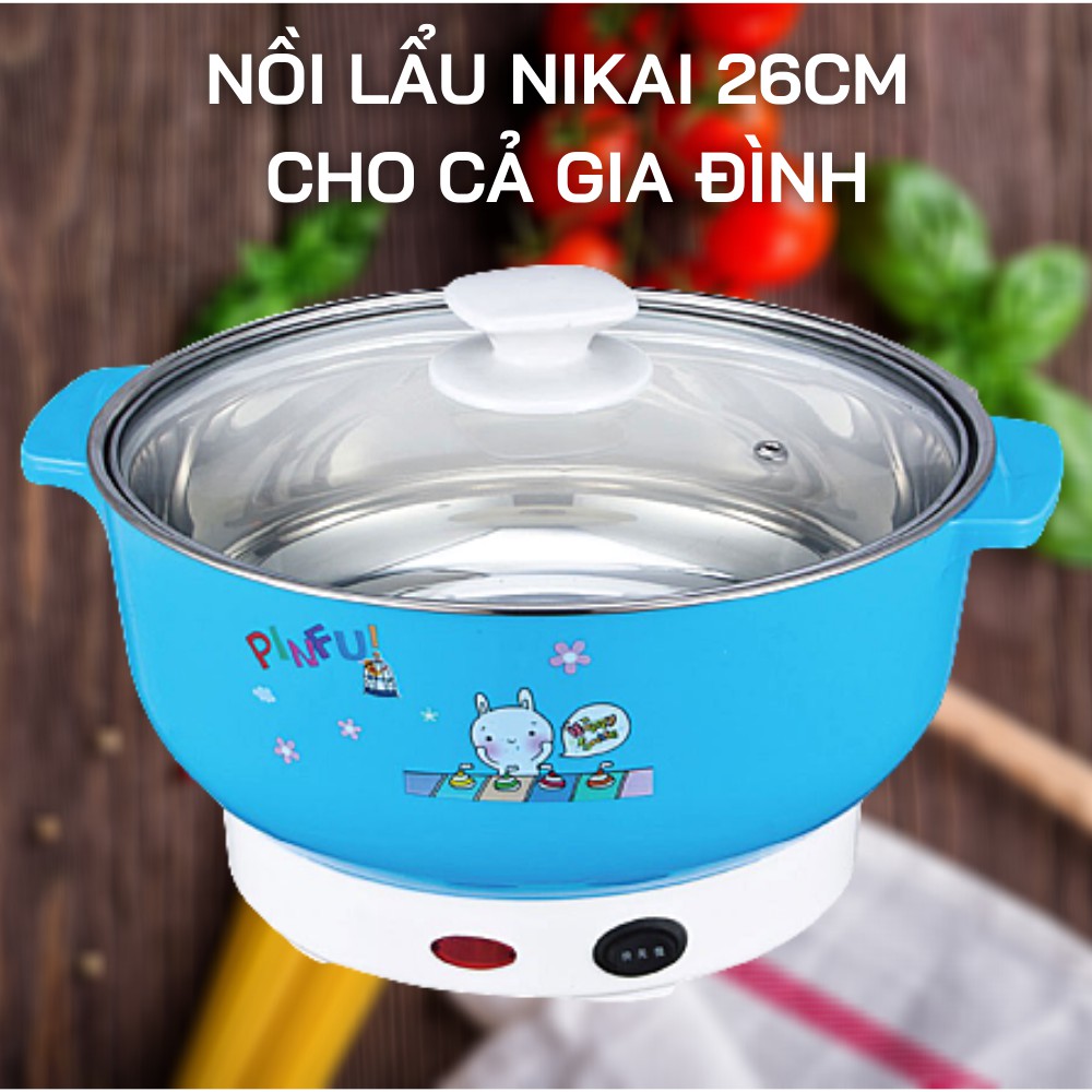 Nồi lẩu điện inox size 26 cm