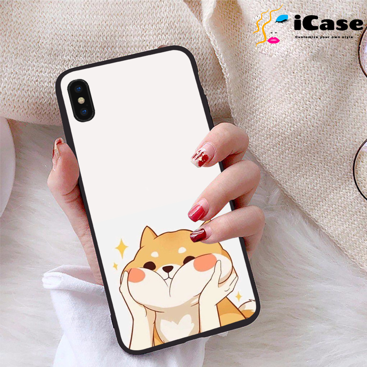 Ốp lưng iPhone Xs Max viền dẻo TPU BST Kawai