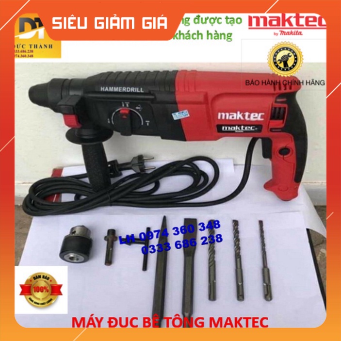 Máy khoan bê tông Maktec