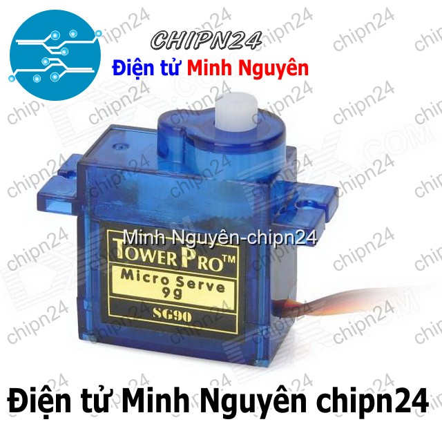 [1 cái] (Q121) Động cơ RC Servo SG90 180 độ - HH000315
