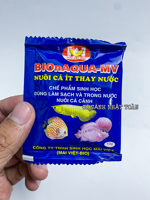 "hoàn tiền đến 10%" men vi sinh bionaqua mv ít thay nước hồ cá