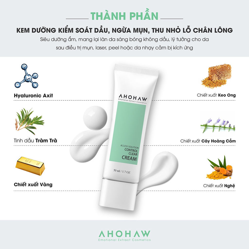 Tinh Chất Chấm Mụn Ahohaw Acless Solution ( 30ml ) - Hàng Chính Hãng