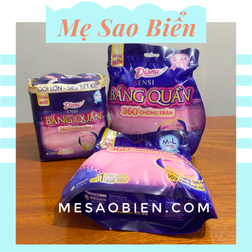 Diana Sensi băng quần 360 độ chống tràn cho mẹ sau sinh