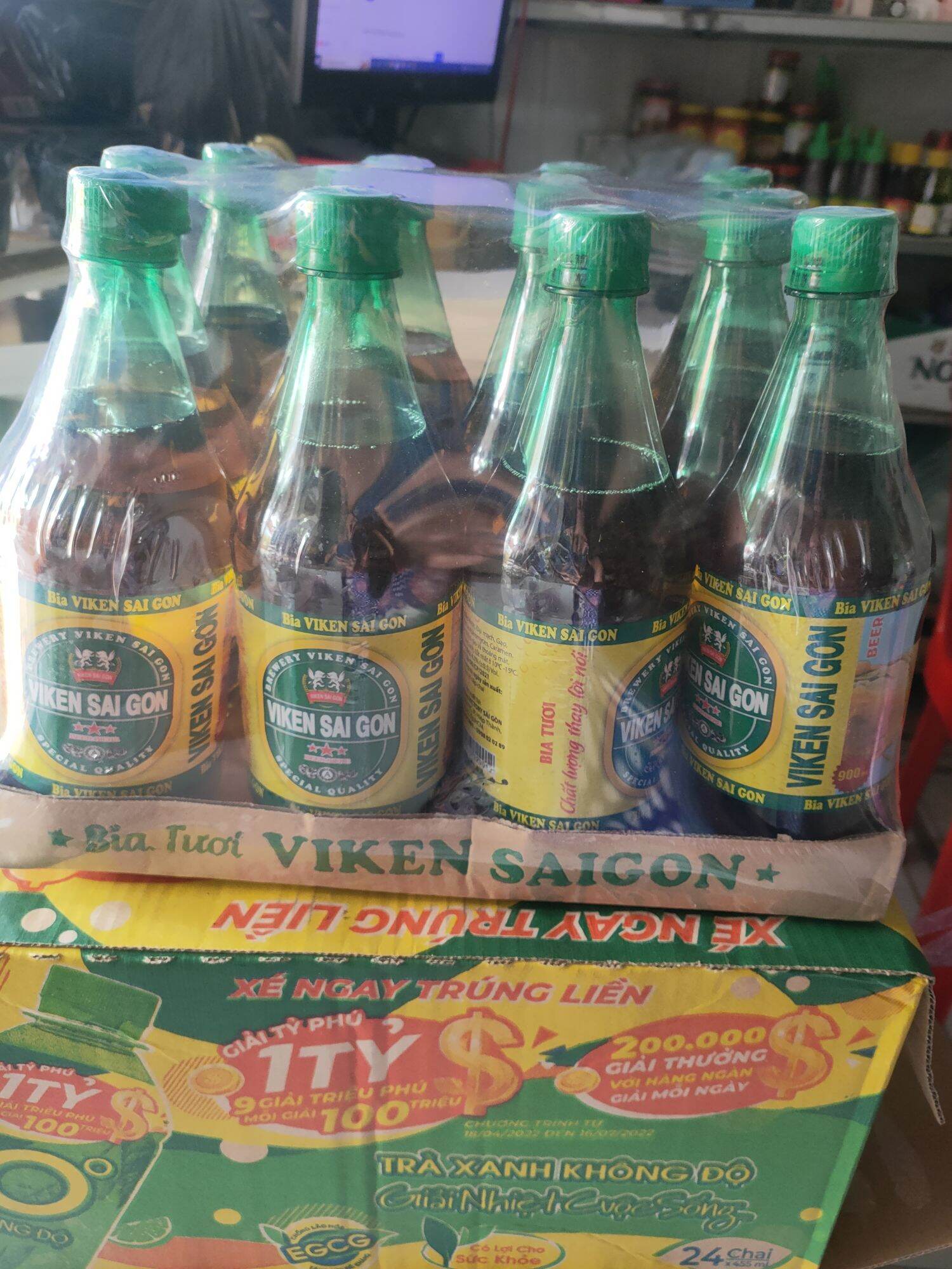 Bia tưoi Viken Sài Gòn