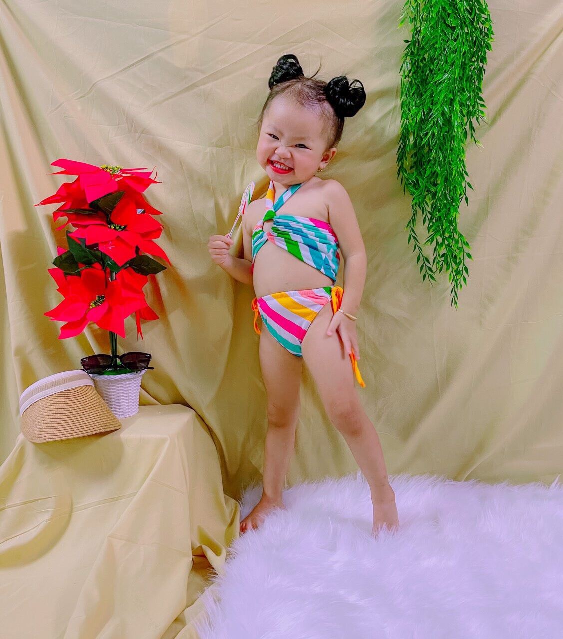 Đồ Bơi 2 Mảnh Cho Bé |Bikini Cho Bé Diện Hè