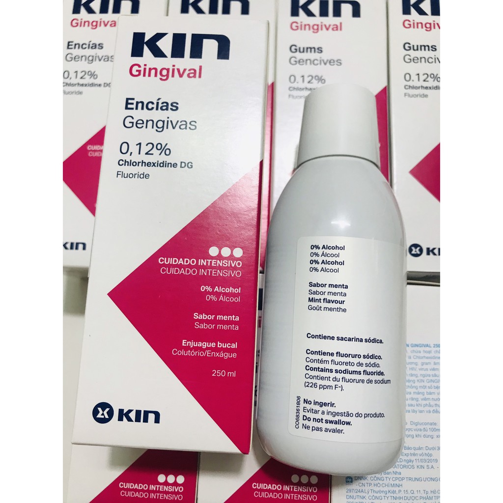 Nước súc miệng Kin Gingival 250ml