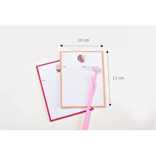 [HCM]Set 30 Giấy Ghi Chú B5 Note Xinh Xắn