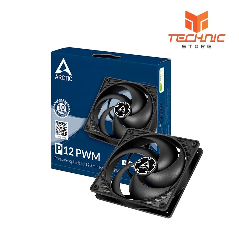 Quạt tản nhiệt Arctic P12 PWM Black/Black