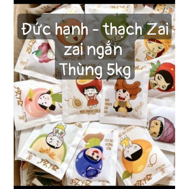 Thùng 5Kg Thạch Zai Zai Đức Hạnh