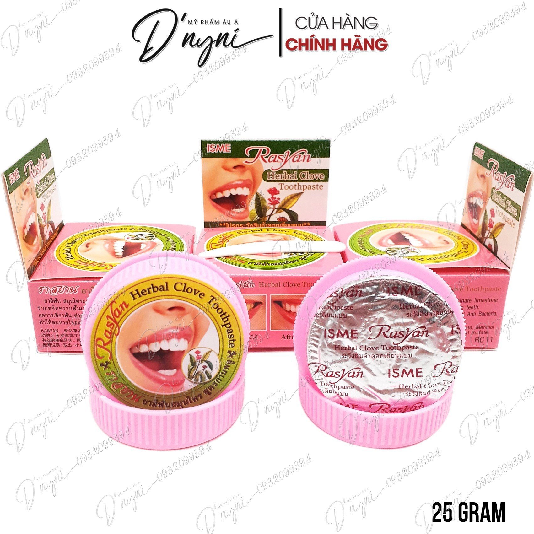 Kem Tẩy Trắng Răng Rasyan Thái Lan