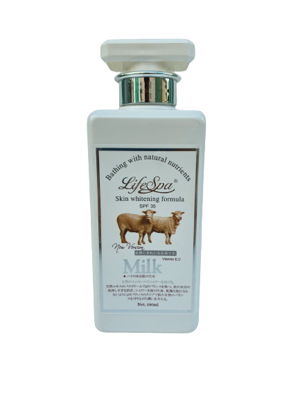[HCM]Sữa tắm trắng da LifeSpa 550ml ( mẫu mới )