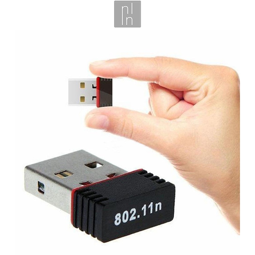 USB Thu Wifi Mini 802.11n Tốc Độ Đọc Ghi 150Mbps Tương Thích Win 10 11