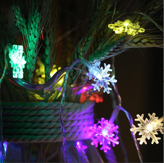 Dây đèn LED trang trí noel nhiều mẫu