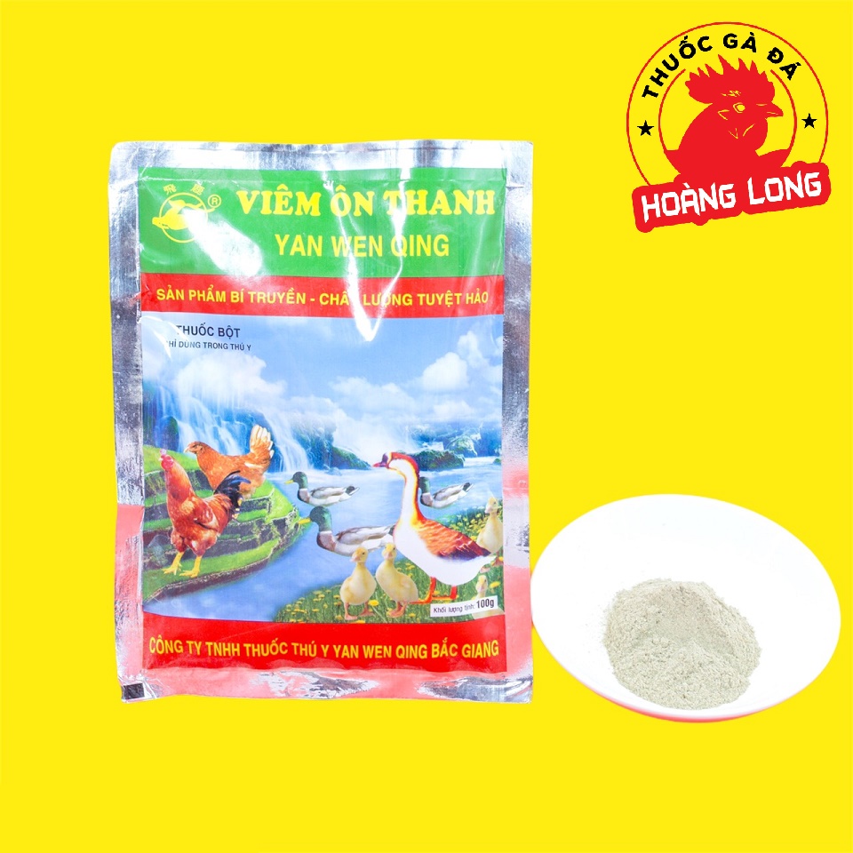 GÓI VIÊN ÔN THANH dạng bột 100g/GÓI cho gà đá