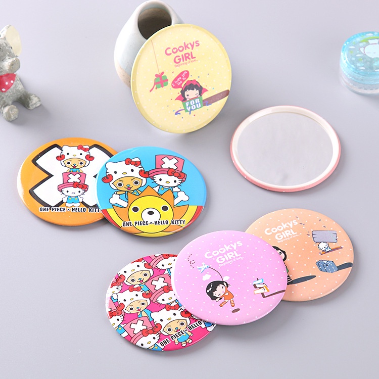 Combo 2 Gương Mini Bỏ túi Siêu Dễ Thương