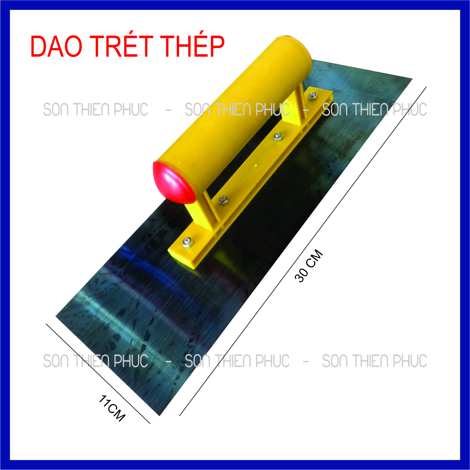 Bay trét thép Việt Mỹ cán nhựa . Dễ thi công bột trét, xi măng v.v.