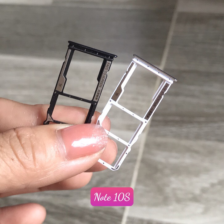 khay sim xiaomi Redmi Note 10/Note 10s lắp chung
