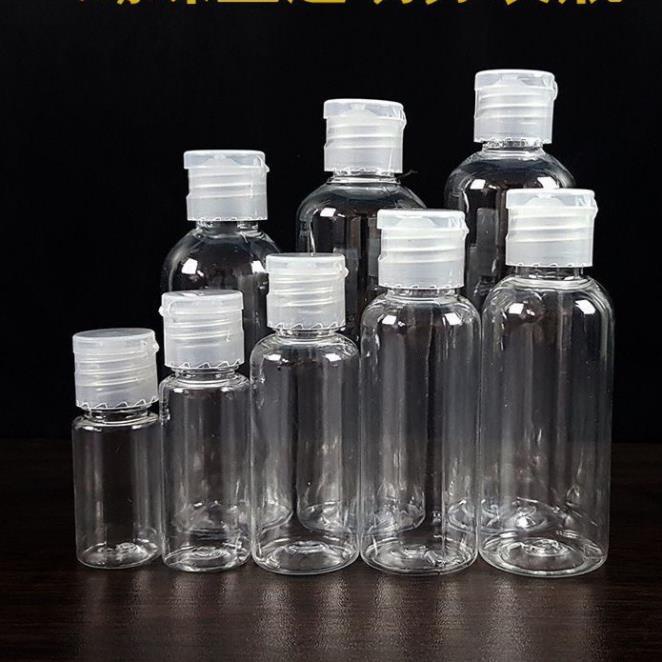 [Combo 10sp] Chai nắp bật 150ml/200ml/250ml - chai chiết mỹ phẩm