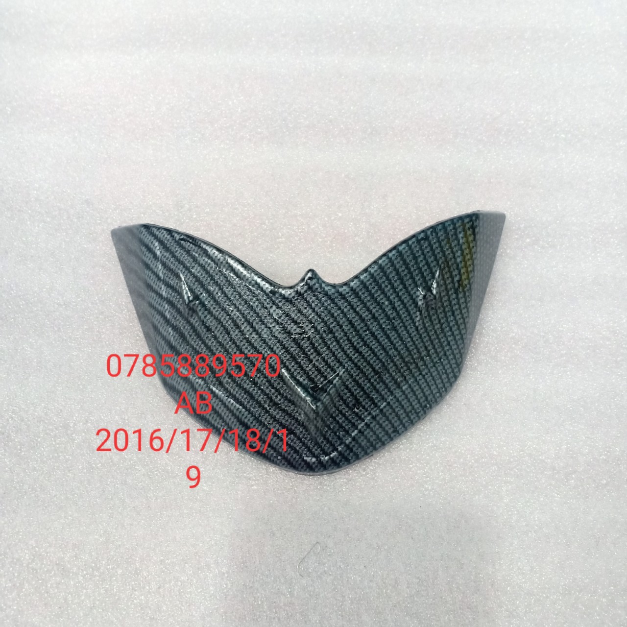 Mỏ dè trước + sau của xe air blade 2020 carbon