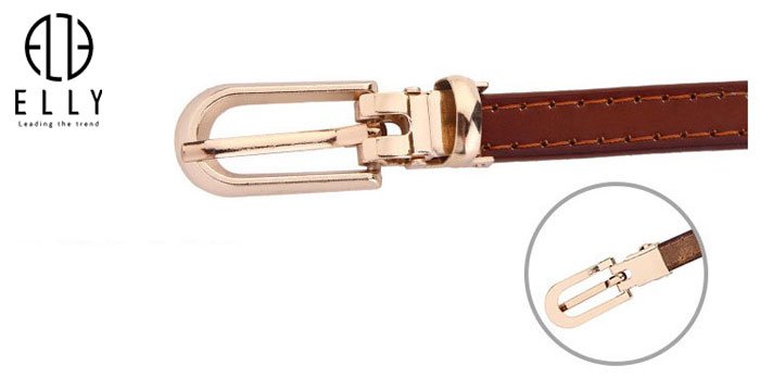 Dây lưng nữ cao cấp da thật ELLY – ED42
