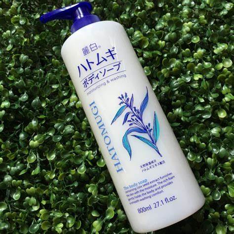 Hatomugi - Sữa Tắm Trắng Da Giữ Ẩm Nhật Bản - 800ml