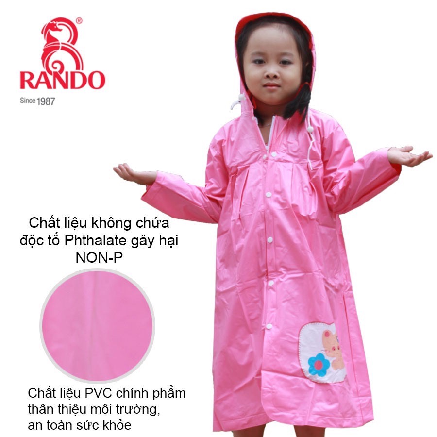 [HCM]ÁO MƯA TRẺ EM CAO CẤP RANDO