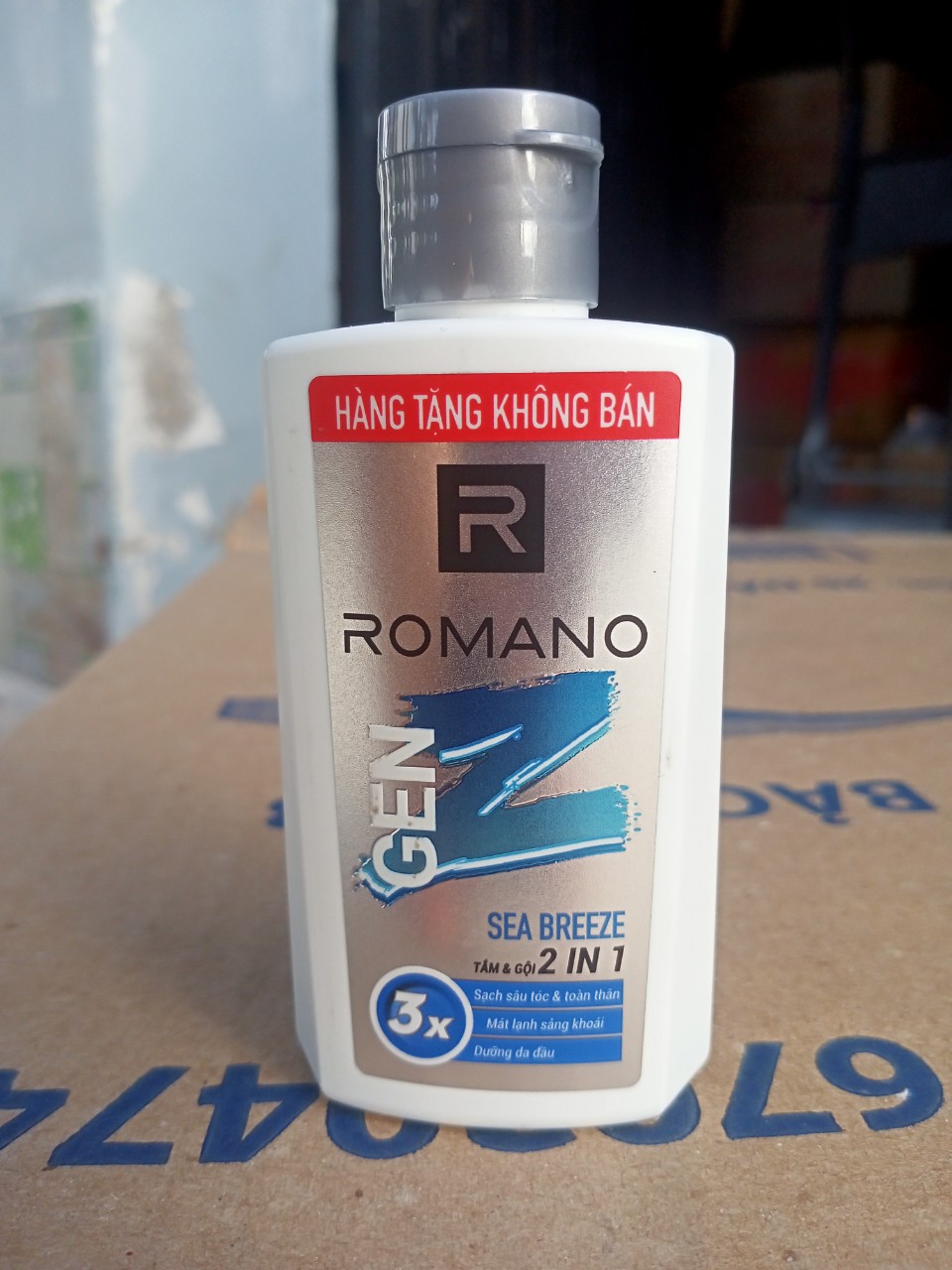 ( 60g )Sữa tăm Gội Romano mini  60g