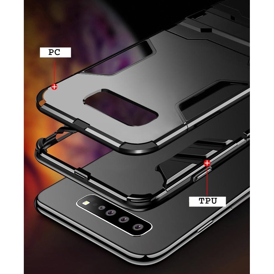 Ốp Lưng SAMSUNG S10 Chống Sốc Iron Man