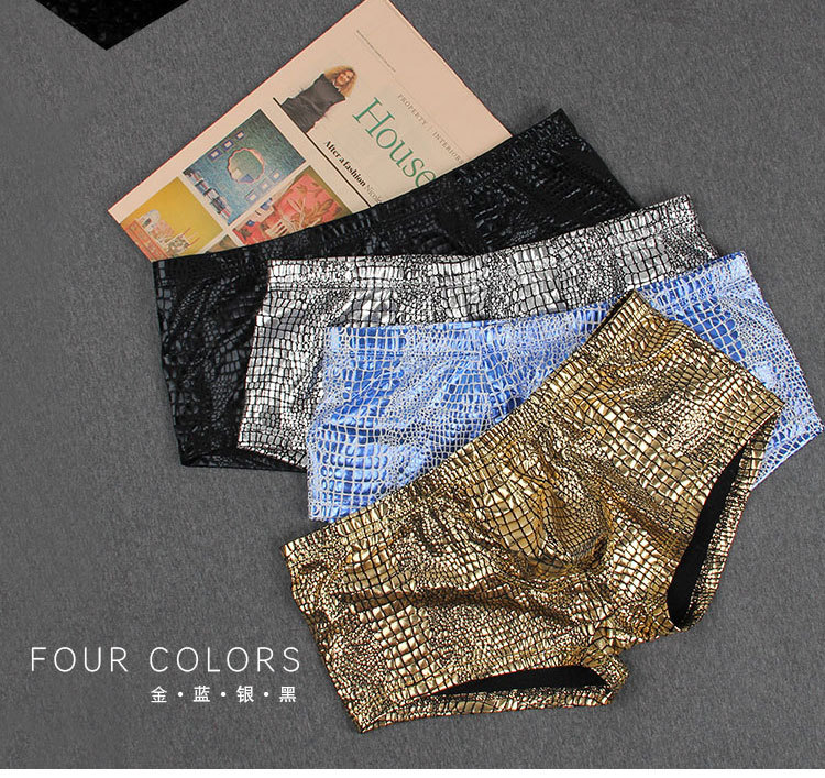 QUẦN LÓT NAM BOXER DA RẮN ĐỘC LẠ - BX3
